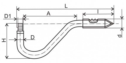 Крюк КВ-22