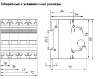 Автоматический выключатель ВА 47-63 1п 25А (С) 4,5кА EKF PROxima