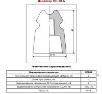 Изолятор НС-18А